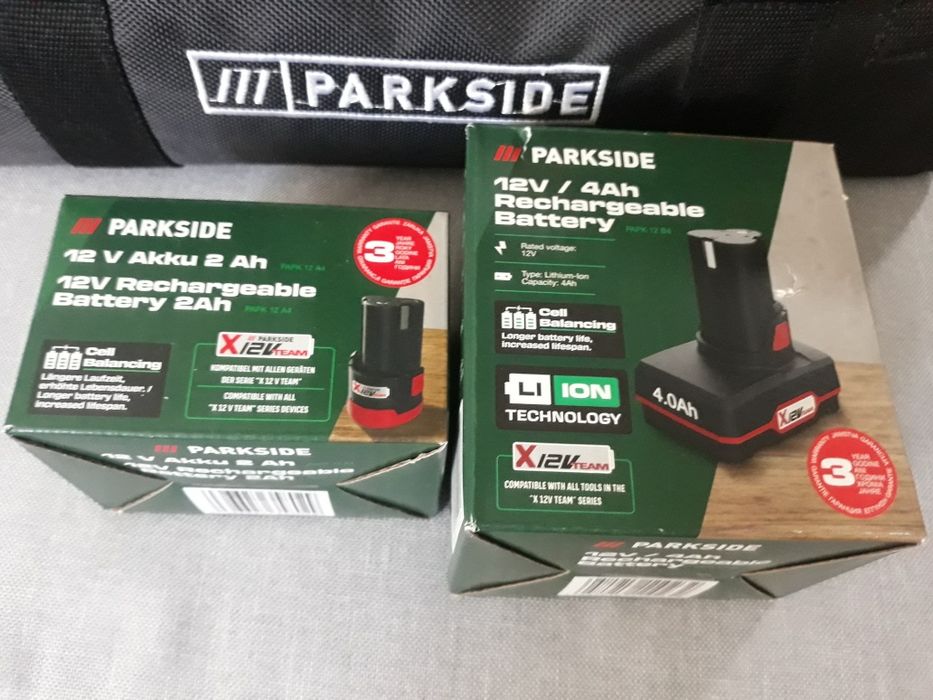 Acumulator, baterie 2Ah/4Ah parkside