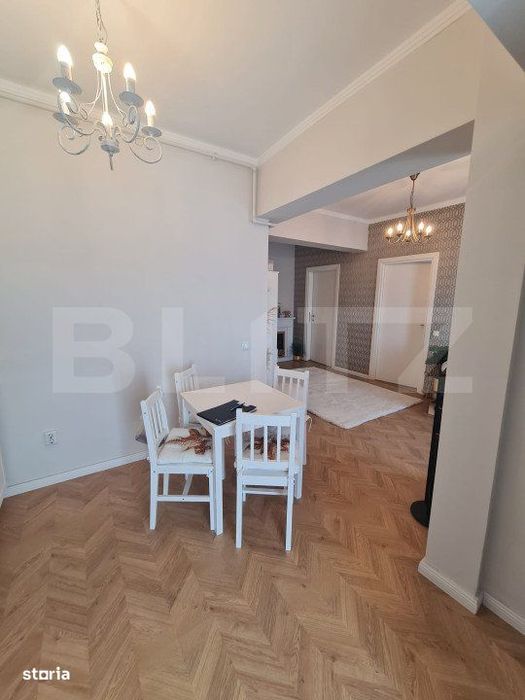 Apartament cu 3 camere, lift, parcare, acces restrictionat