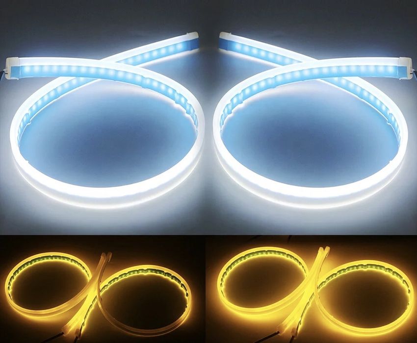 Лед лента Led DLR бягащ мигач динамичен дневни светлини крушки drl