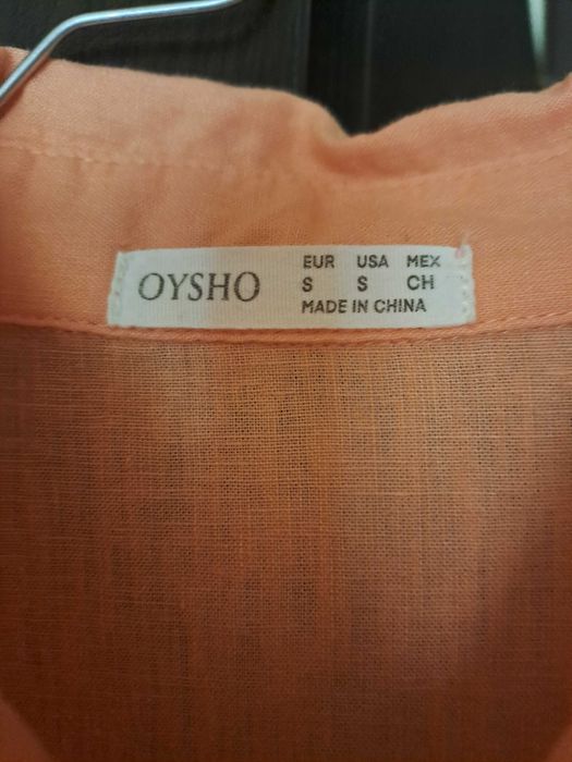 Дамска риза лен oysho