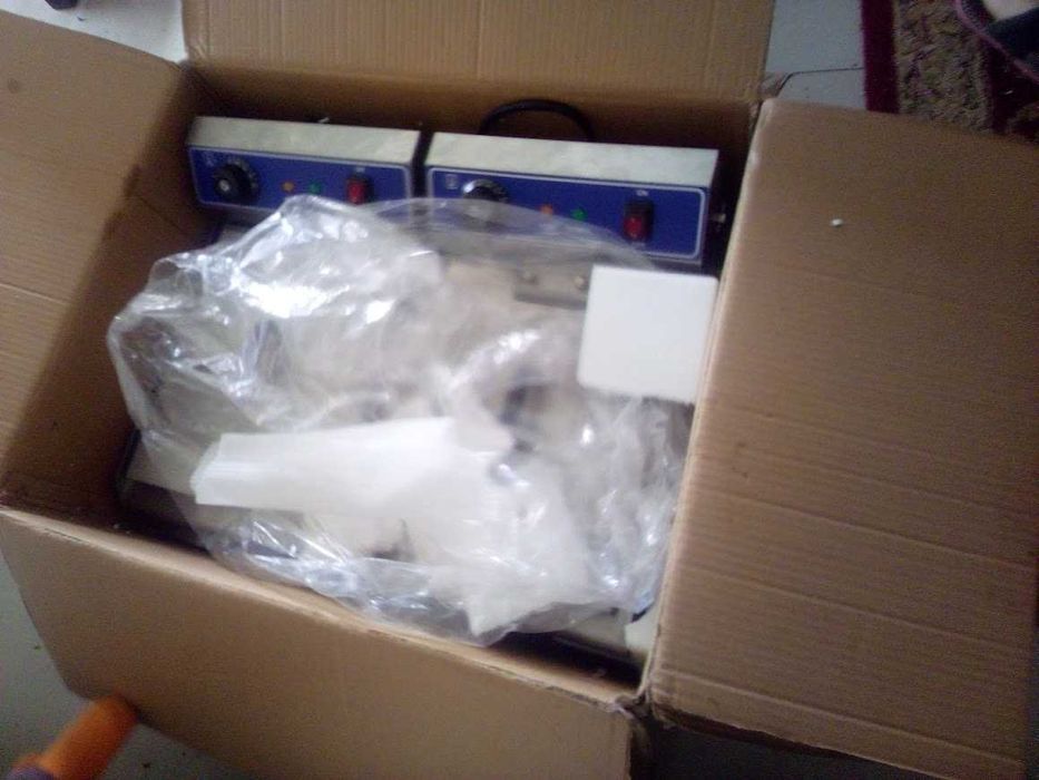 Friteuza,fripteosa,2x10 li noi sigilate,cu fara robineti scurger italy