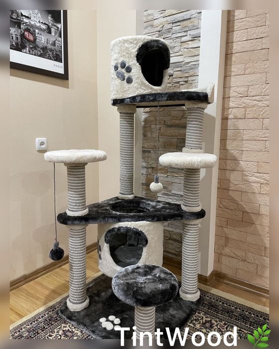 Домик для кошки на заказ. Когтеточка.