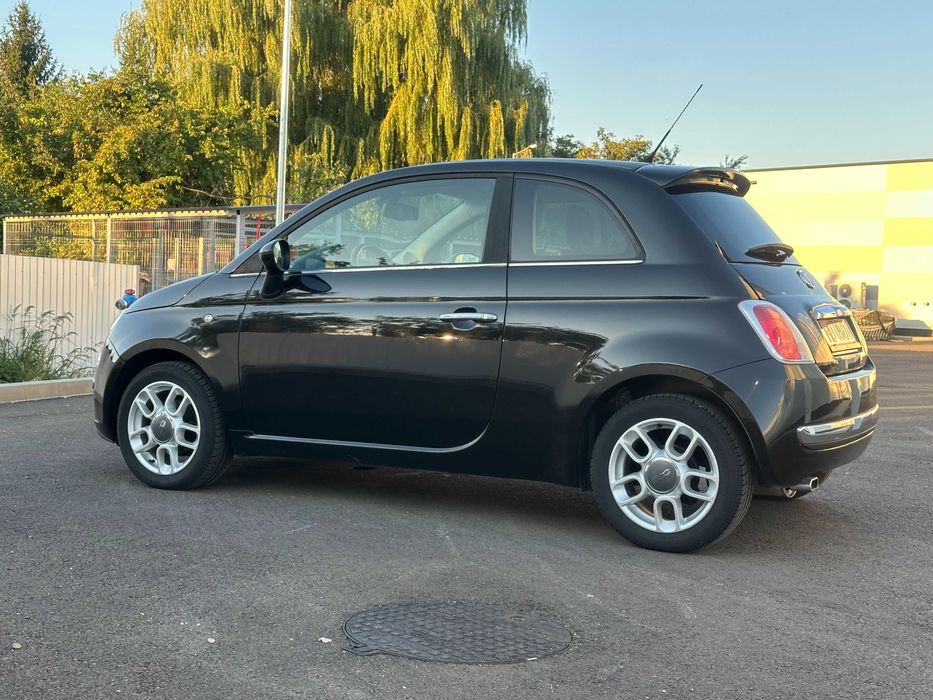 Fiat 500*km:152.125*clima*2 randuri de roti*1.3 benzina*69 cp!