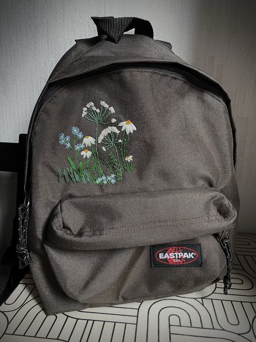 Раничка eastpak бродерия handmade