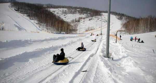Тюбинг Ватрушка надувные санки