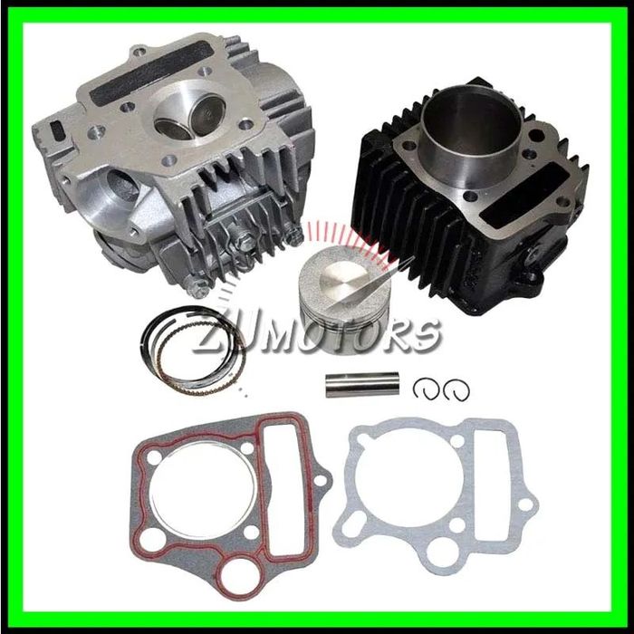 Set Motor Cilindru Atv 110 107 + Chiuloasa Atv 107 110 Piston 52.4MM