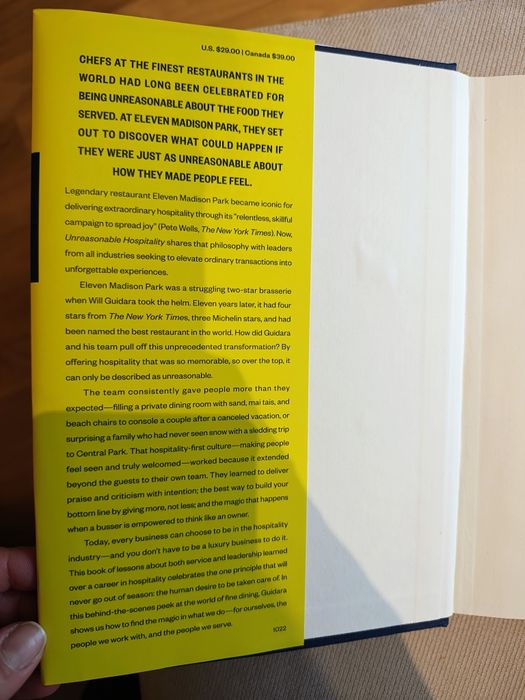 Unreasonable Hospitality на Will Guidara