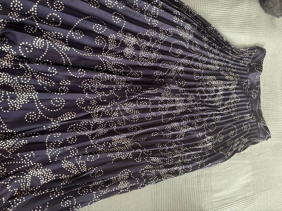 Плисирана midi пола Zara S