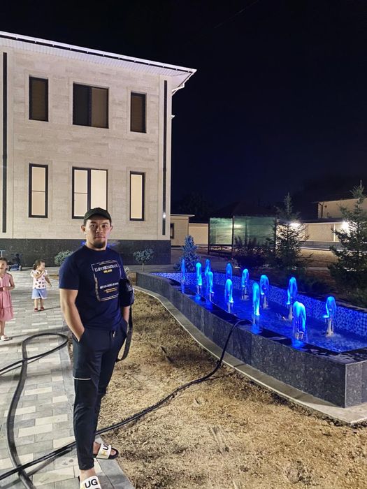 Газон.Автополив.Ландшафтный дизайн.Фонтан.Водопад.Озеленение.Садовник