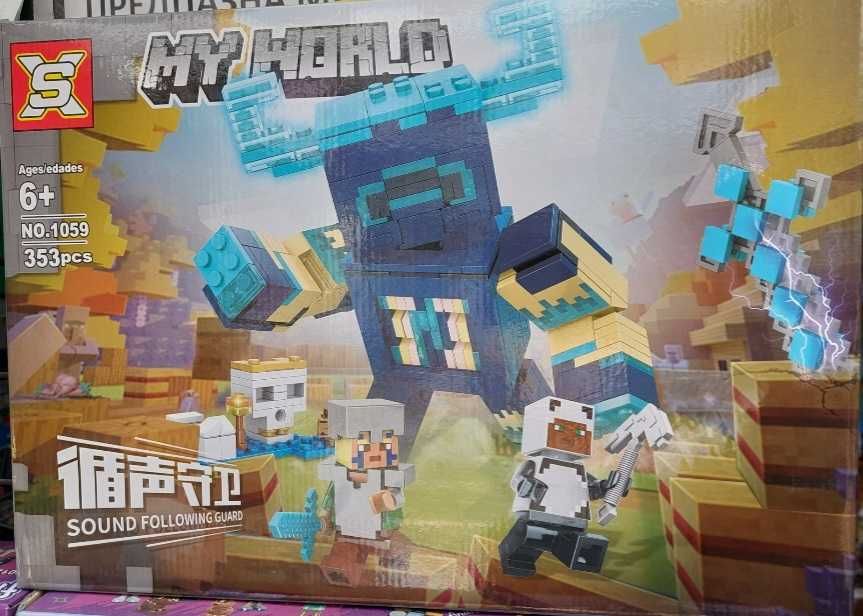 Конструктор minecraft my world  различни модели майнкрафт