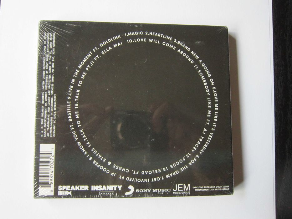 cd Craig David ‎- The Time is Now 2018 sigilat
