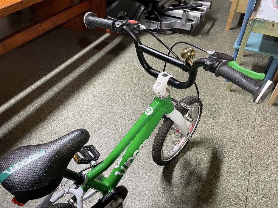 Vand bicicleta copii woom 2 verde 2024