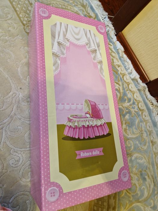 Виниловая живая кукла Reborn