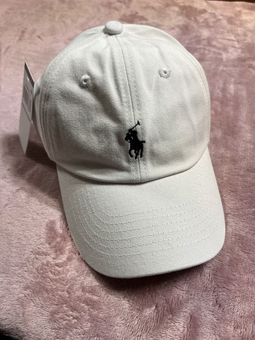 Sapca Polo alba noua