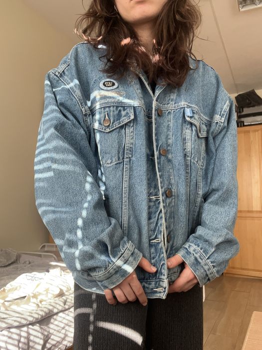 Дънково яке в стил ретро