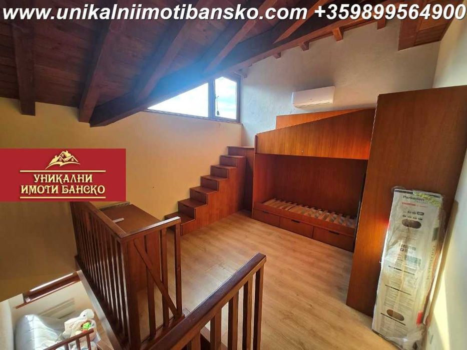 Двустаен апартамент - мезонет за продажба в Банско