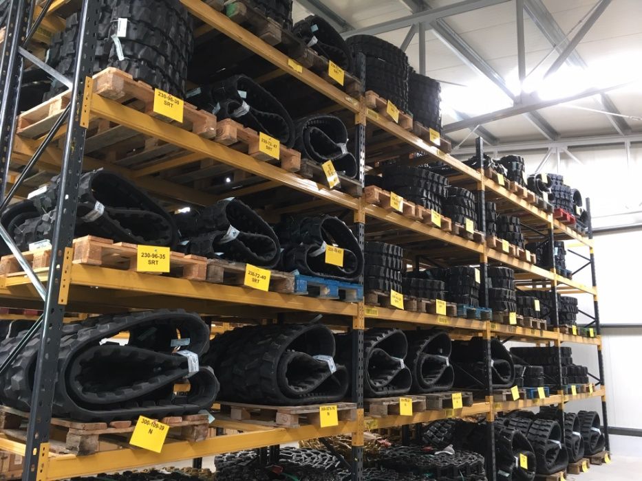 Senile cauciuc s pt. Miniexcavatoare Kubota, Komatsu, Cat, JCB