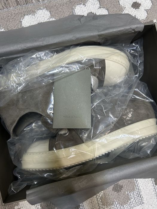 Rick owens jumbo lace low sneakers