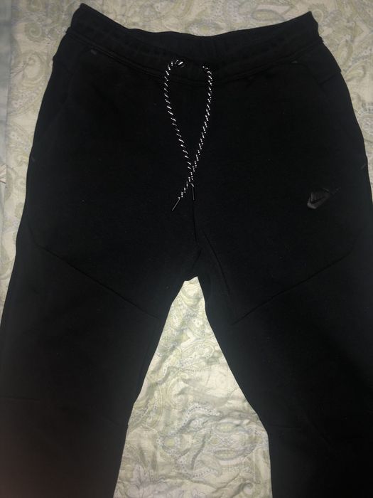 штаны Nike Tech fleece black оригинальные.