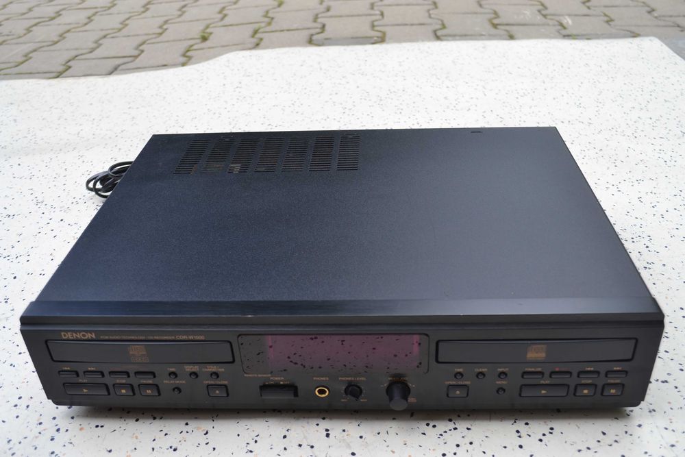 Cd Recorder Denon CDR W 1500