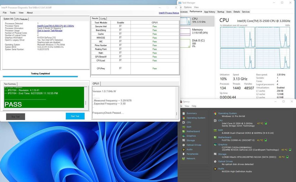 Procesor I5 2500 socket 1155 3.30GHz