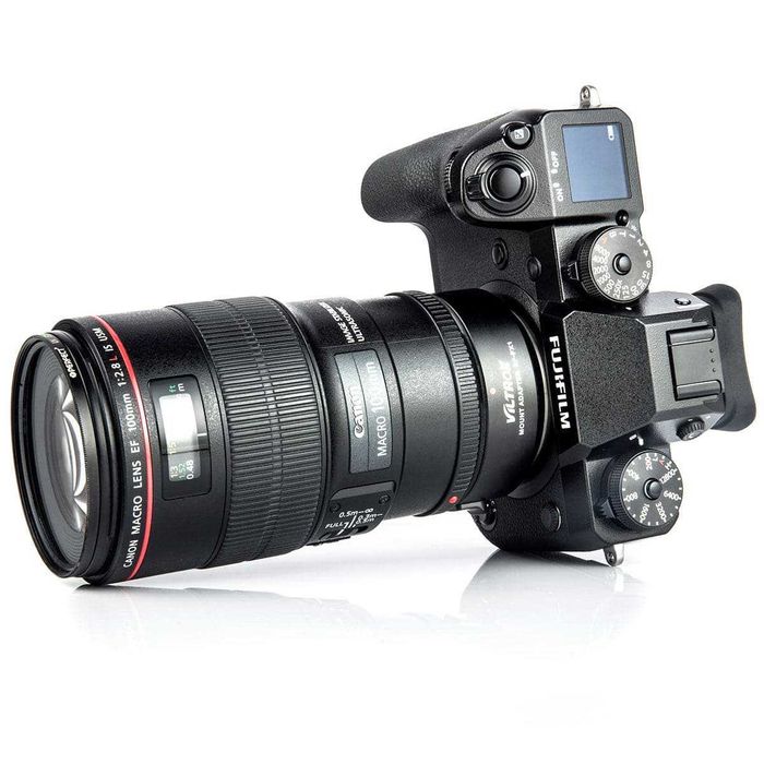 Фокален редуктор и адаптер Viltrox EF-FX2 Pro (Canon EF към Fujifilm X-mount, 0.71x)