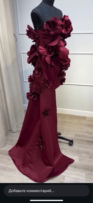 вечернее кутюрное платье