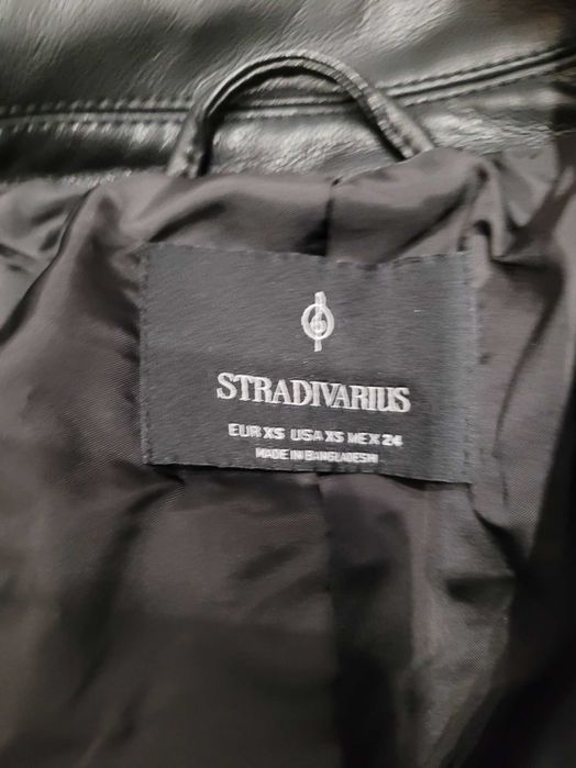 Кожено яке "Stradivarius"
