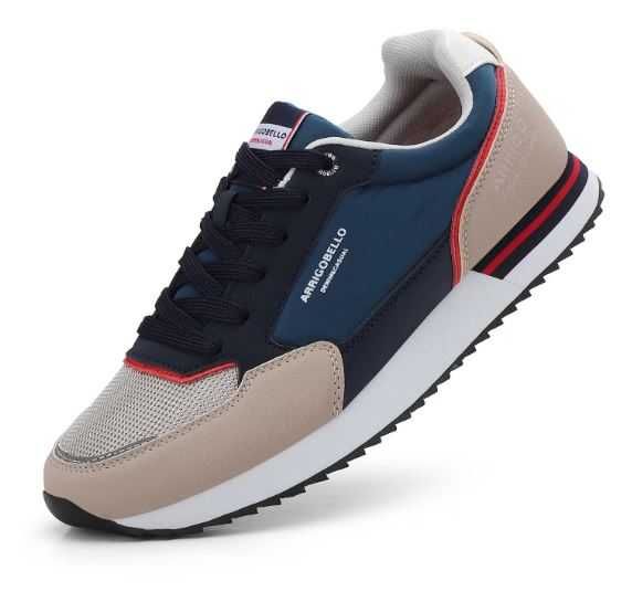 Pantofi sport barbati, Arrigo Bello, textil respirabil, albastru, marimea 42