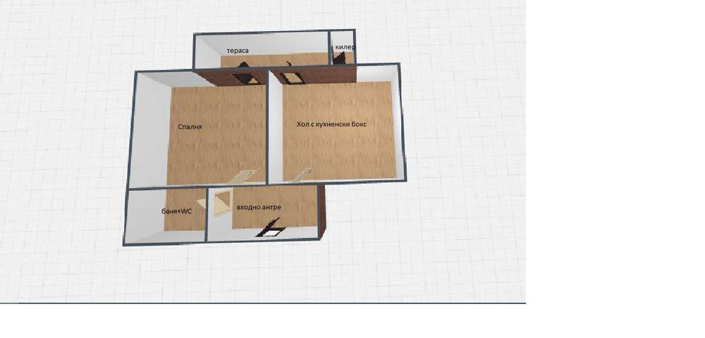 Продава се Двустаен апартамент в Търговище, Изток 1 - 60 кв.м за 1445 €/кв.м - Снимка #9