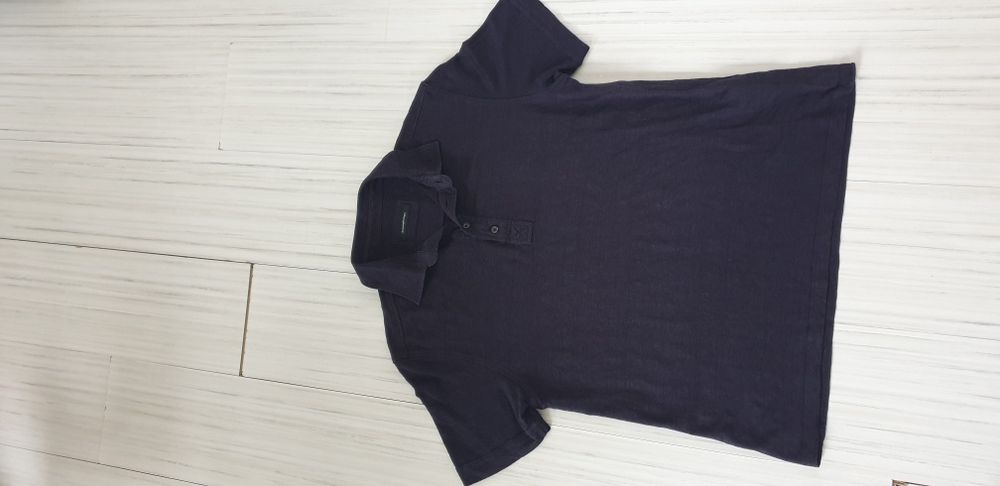 Ermenegildo ZEGNA 100% Len/ Лен   48 / S - M ОРИГИНАЛНА Ленена Тениска