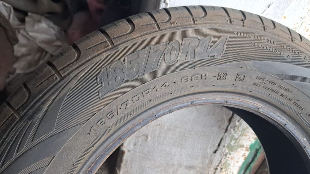 Продам комплект летней резины