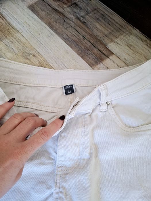 Дамски дънки модел mom fit