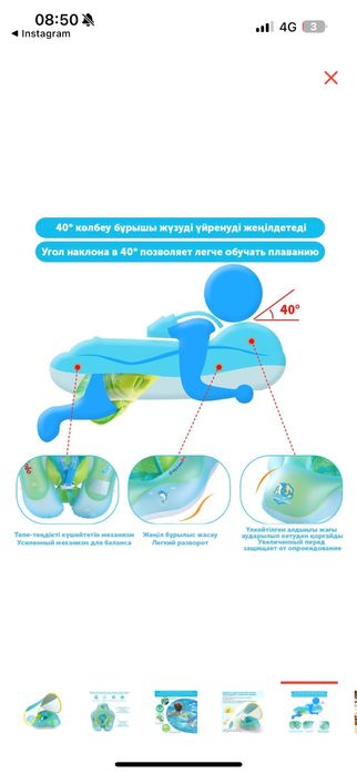 Swimbobo круг B01027 синий