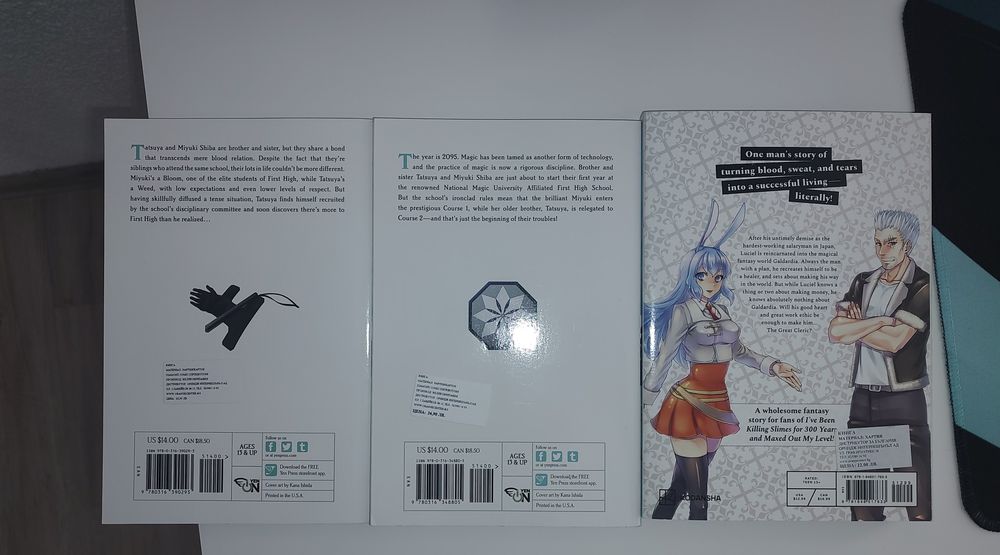Manga и Manhwa и Light novel  заглавия