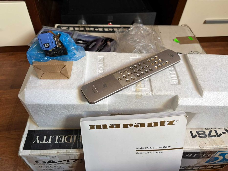 Marantz SA-17S1 SACD/CD Плейър – Пълен Комплект + Резервен Лазер
