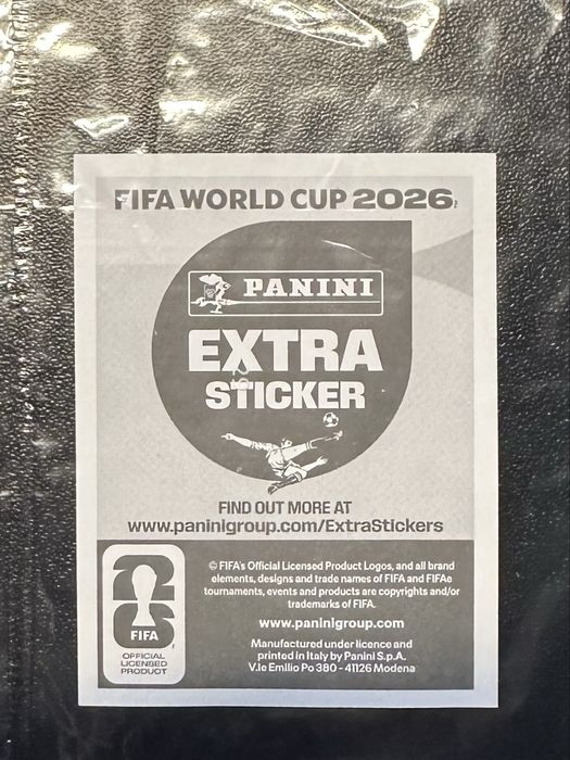 Bronze Lionel Messi Extra sticker Panini World-Cup 2026