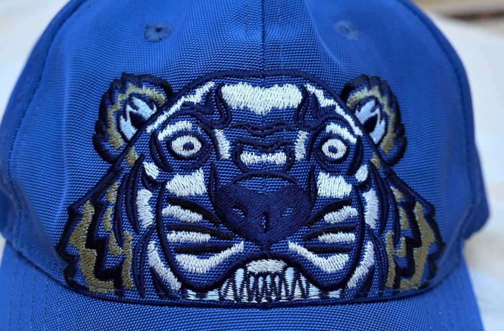Кепка Kenzo Tiger Cap (Кензо) — Синяя