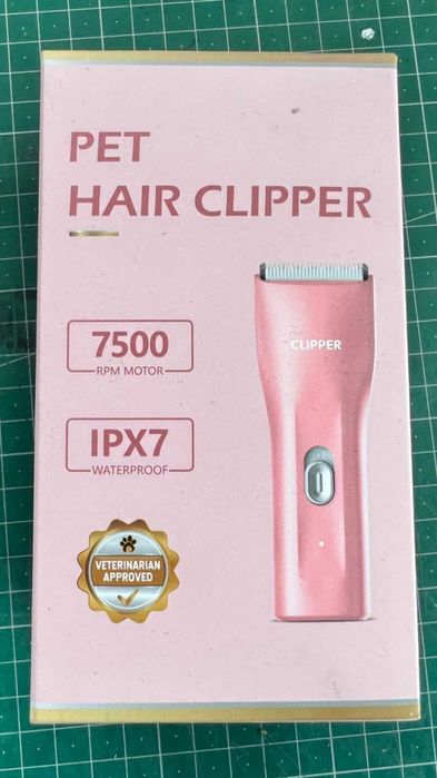 Професионалнa машинкa -тример за кучета и котки безжична водоустойчива