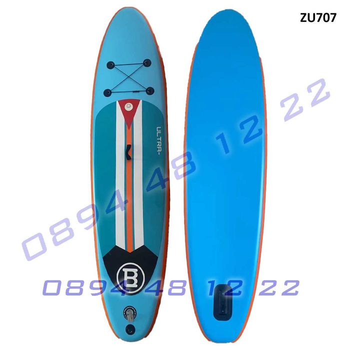 Надуваем дъска сърф SUB борд 10'6 падъл съб sup стенд ъп плуване