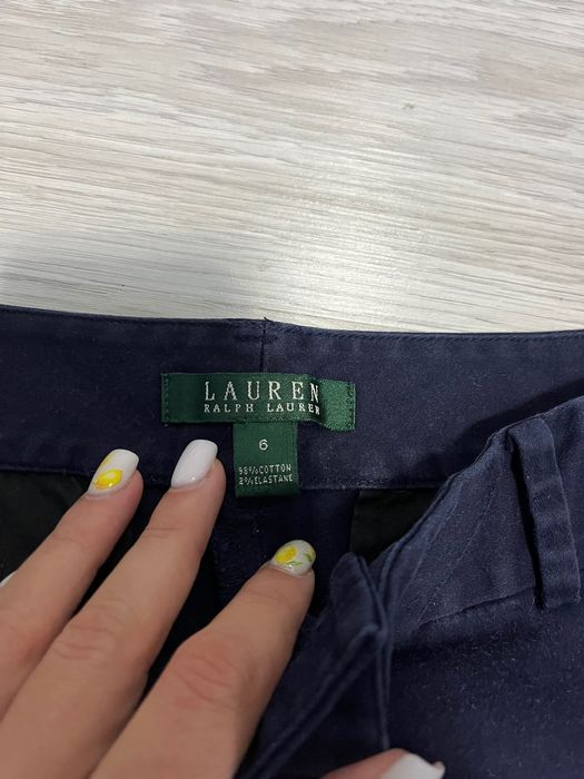 Оригинални детски къси панталони Ralph Lauren в тъмносин цвят