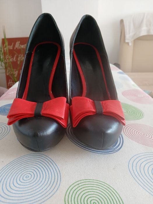 Pantofi din piele naturala exterior/ interior, nr 37