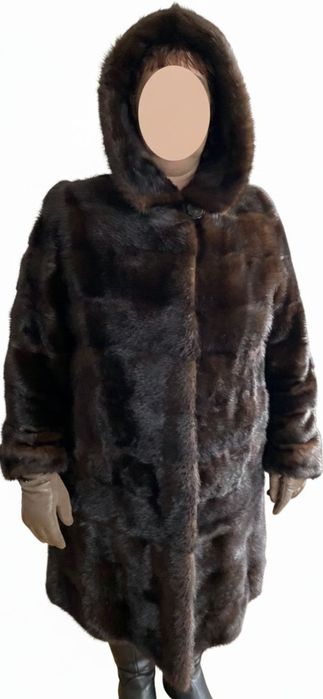 Шуба норковая 54-56р