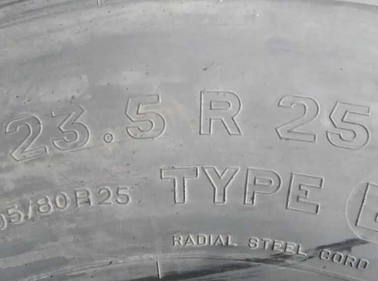 Anvelope 23.5 R25 Michelin Type B XL 188E Second Hand fara defecte