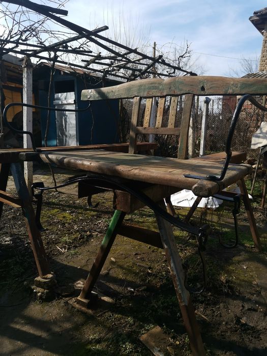 Седалка антика от каруца