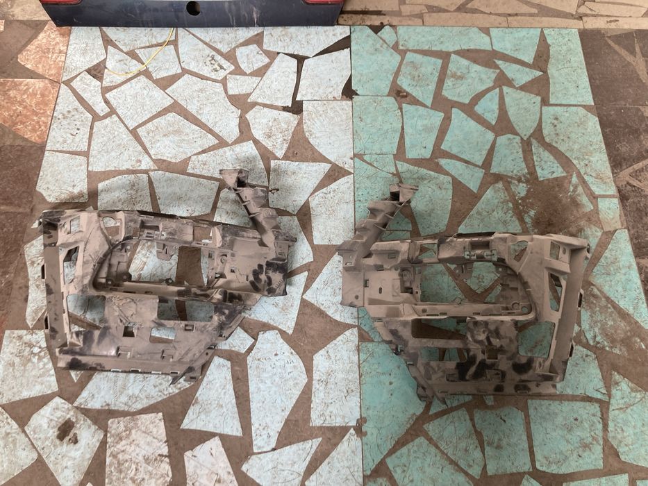 Кронштейны салазки каркас переднего бампера Мерседес ML W164 / GL X164