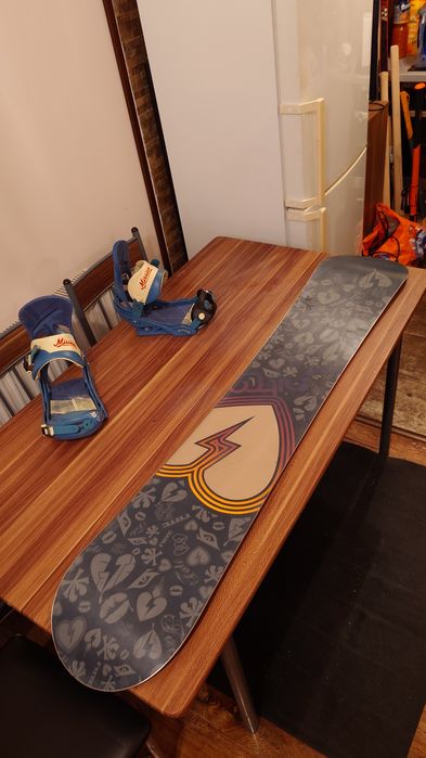 Placa Snowboard Nitro Fate 146 cu legaturi Burton Lexa S