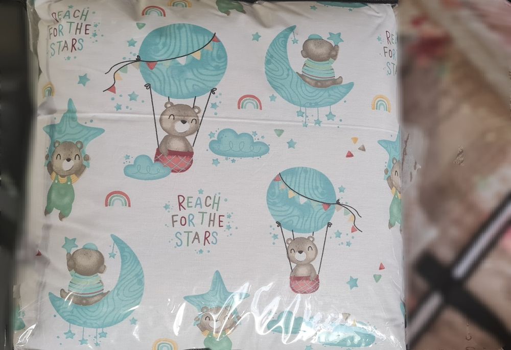 Спален комплект\спално бельо за кошара 100%памук