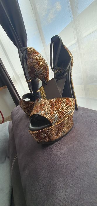 Roberto Cavalli Swarovski Elements Crystal  Platform