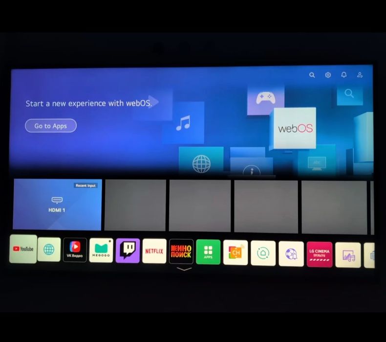 Телевизор LG 43 дюйма